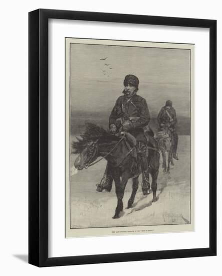 The Late Colonel Burnaby in His Ride to Khiva-Richard Caton Woodville II-Framed Giclee Print