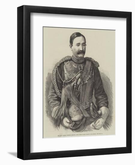 The Late Colonel Frederick Burnaby, Royal Horse Guards, Killed in the Soudan-null-Framed Giclee Print