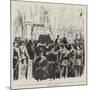 The Late Comte De Paris, the Funeral Ceremony in the Chapel at Weybridge-null-Mounted Giclee Print