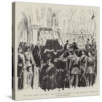 The Late Comte De Paris, the Funeral Ceremony in the Chapel at Weybridge-null-Stretched Canvas