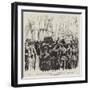 The Late Comte De Paris, the Funeral Ceremony in the Chapel at Weybridge-null-Framed Giclee Print