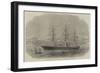The Late Confederate Cruiser Shenandoah in the Mersey-null-Framed Giclee Print