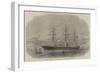 The Late Confederate Cruiser Shenandoah in the Mersey-null-Framed Giclee Print