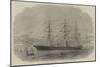 The Late Confederate Cruiser Shenandoah in the Mersey-null-Mounted Giclee Print