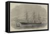 The Late Confederate Cruiser Shenandoah in the Mersey-null-Framed Stretched Canvas