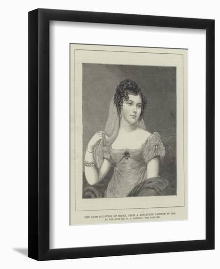 The Late Countess of Essex-Sir William John Newton-Framed Giclee Print