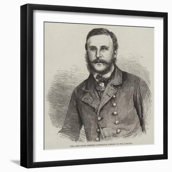 The Late David Herbert Llewellyn, Surgeon of the Alabama-null-Framed Giclee Print