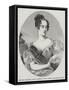 The Late Donna Maria, Queen of Portugal-Thomas Lawrence-Framed Stretched Canvas