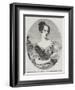 The Late Donna Maria, Queen of Portugal-Thomas Lawrence-Framed Giclee Print