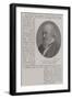 The Late Dr E J Hopkins, Authority on Church Music-null-Framed Giclee Print