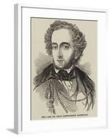 The Late Dr Felix Mendelssohn Bartholdy-null-Framed Giclee Print