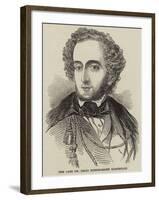 The Late Dr Felix Mendelssohn Bartholdy-null-Framed Giclee Print