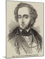 The Late Dr Felix Mendelssohn Bartholdy-null-Mounted Giclee Print