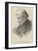 The Late Dr John Brown, Author of Rab and His Friends-null-Framed Giclee Print