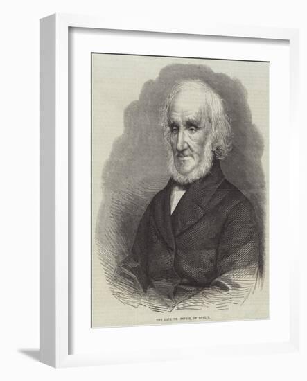 The Late Dr Petrie, of Dublin-null-Framed Giclee Print