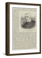 The Late Dr Russell Hind-null-Framed Giclee Print