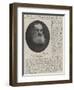 The Late Dr W C Ingram, Dean of Peterborough-null-Framed Giclee Print