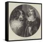 The Late Duchess of Teck as a Child-Edwin Landseer-Framed Stretched Canvas