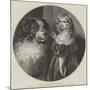 The Late Duchess of Teck as a Child-Edwin Landseer-Mounted Premium Giclee Print