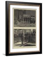 The Late Duke of Albany, the Funeral in St George's Chapel, Windsor, 5 April-null-Framed Giclee Print