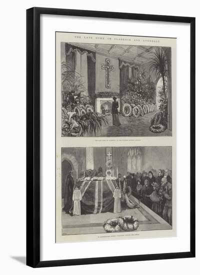 The Late Duke of Clarence and Avondale-null-Framed Giclee Print