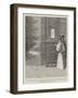 The Late Duke of Clarence, Bulletin on the Norfolk Gate, Sandringham, 14 January 1892-null-Framed Giclee Print