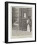 The Late Duke of Clarence, Bulletin on the Norfolk Gate, Sandringham, 14 January 1892-null-Framed Giclee Print