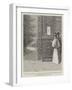 The Late Duke of Clarence, Bulletin on the Norfolk Gate, Sandringham, 14 January 1892-null-Framed Giclee Print