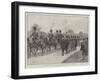 The Late Duke of Clarence, Funeral Procession from Sandringham Church to the Railway Station-Richard Caton Woodville II-Framed Giclee Print