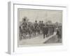 The Late Duke of Clarence, Funeral Procession from Sandringham Church to the Railway Station-Richard Caton Woodville II-Framed Giclee Print