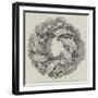 The Late Duke of Clarence, Funeral Wreath Sent by the Colonies, Canada, the Cape, and Australasia-null-Framed Giclee Print