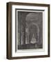 The Late Duke of Clarence, Memorial Service in St Paul's Cathedral, the Dead March in Saul-null-Framed Giclee Print