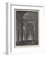 The Late Duke of Clarence, Memorial Service in St Paul's Cathedral, the Dead March in Saul-null-Framed Giclee Print