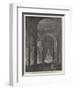 The Late Duke of Clarence, Memorial Service in St Paul's Cathedral, the Dead March in Saul-null-Framed Giclee Print