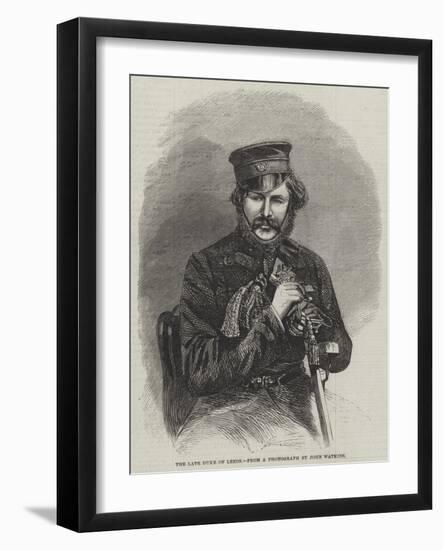 The Late Duke of Leeds-null-Framed Giclee Print