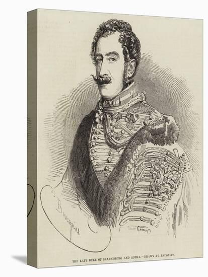 The Late Duke of Saxe-Coburg and Gotha-Charles Baugniet-Stretched Canvas