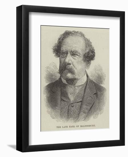 The Late Earl of Malmesbury-null-Framed Giclee Print
