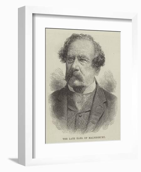 The Late Earl of Malmesbury-null-Framed Giclee Print