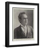 The Late Edwin Booth, the American Tragedian-null-Framed Giclee Print