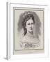 The Late Elizabeth Emelie Eugenie, Empress of Austria-null-Framed Giclee Print