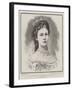 The Late Elizabeth Emelie Eugenie, Empress of Austria-null-Framed Giclee Print