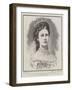 The Late Elizabeth Emelie Eugenie, Empress of Austria-null-Framed Giclee Print