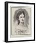 The Late Elizabeth Emelie Eugenie, Empress of Austria-null-Framed Giclee Print