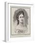 The Late Elizabeth Emelie Eugenie, Empress of Austria-null-Framed Giclee Print