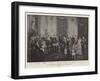 The Late Emperor William and His Family, a Memorial Scene-null-Framed Giclee Print