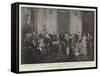 The Late Emperor William and His Family, a Memorial Scene-null-Framed Stretched Canvas