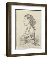 The Late Empress Augusta of Germany-George Housman Thomas-Framed Giclee Print