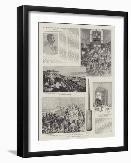 The Late Empress of Austria-null-Framed Giclee Print