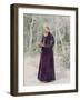 The Late Father John of Cronstadt in His Garden-Frederic De Haenen-Framed Giclee Print