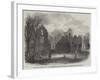 The Late Fire at Campden House, View of the Garden Front, Showing the Remains of the Theatre-Edmund Morison Wimperis-Framed Giclee Print